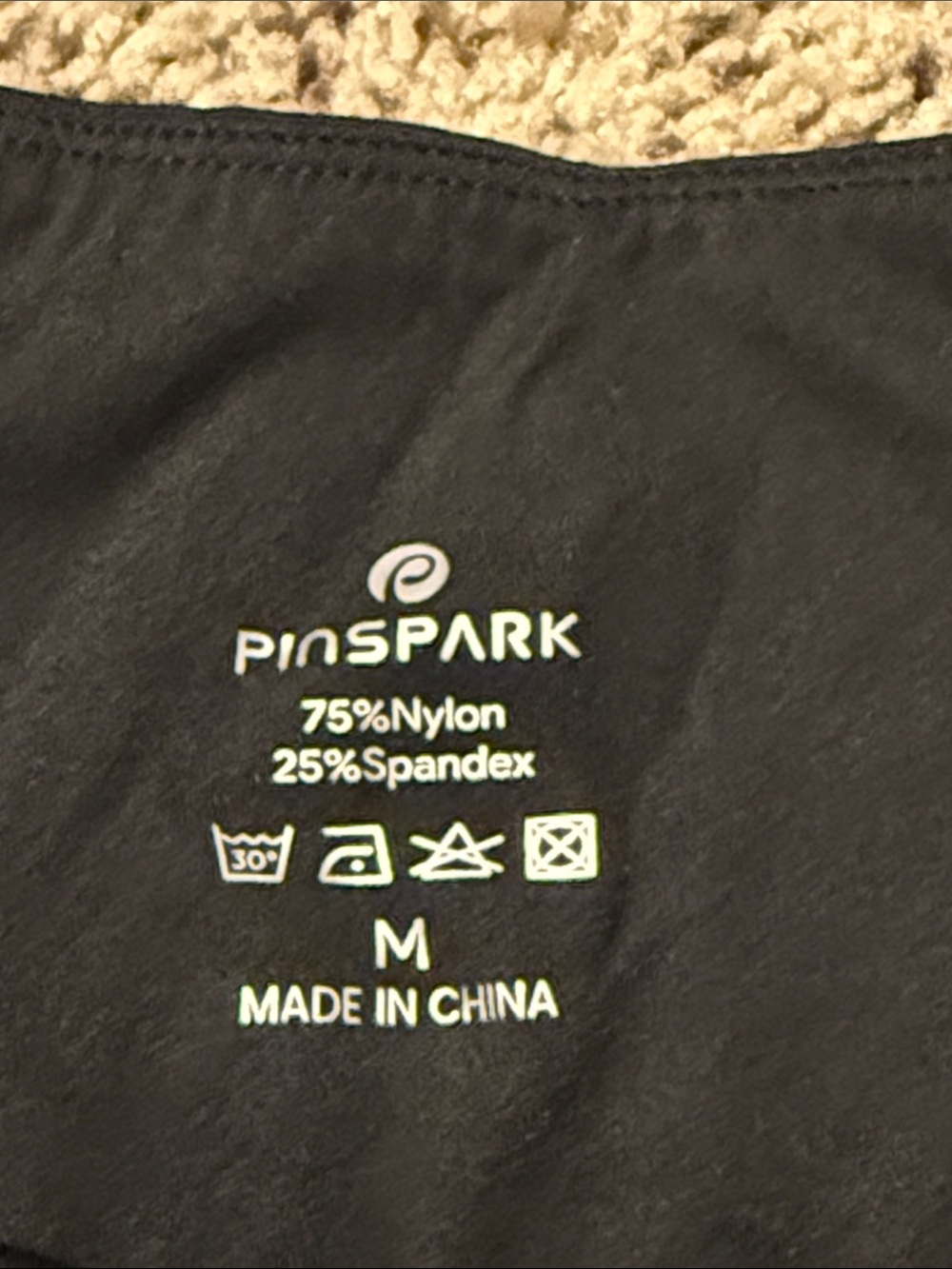 Women's Black Performance Athletic Shorts with Side Pockets - Picture 2 of 3